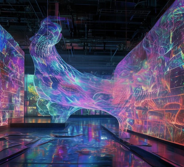 科技艺术，动态影像的视觉盛宴